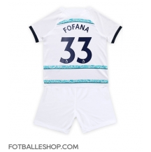 Chelsea Wesley Fofana #33 Replika Bortedrakt Barn 2022-23 Kortermet (+ bukser)