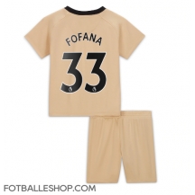 Chelsea Wesley Fofana #33 Replika Tredjedrakt Barn 2022-23 Kortermet (+ bukser)