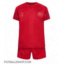 Danmark Replika Hjemmedrakt Barn VM 2022 Kortermet (+ bukser)
