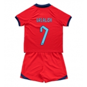 England Jack Grealish #7 Replika Bortedrakt Barn VM 2022 Kortermet (+ bukser)
