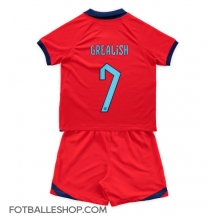 England Jack Grealish #7 Replika Bortedrakt Barn VM 2022 Kortermet (+ bukser)