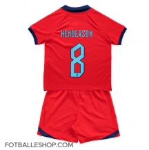 England Jordan Henderson #8 Replika Bortedrakt Barn VM 2022 Kortermet (+ bukser)