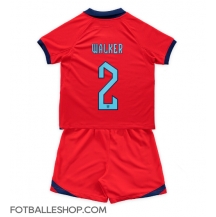 England Kyle Walker #2 Replika Bortedrakt Barn VM 2022 Kortermet (+ bukser)
