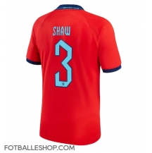 England Luke Shaw #3 Replika Bortedrakt VM 2022 Kortermet