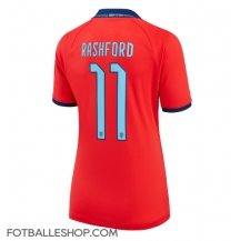 England Marcus Rashford #11 Replika Bortedrakt Dame VM 2022 Kortermet