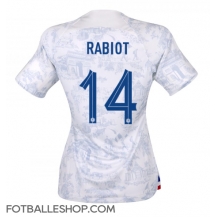 Frankrike Adrien Rabiot #14 Replika Bortedrakt Dame VM 2022 Kortermet