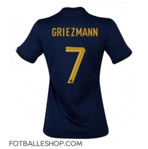 Frankrike Antoine Griezmann #7 Replika Hjemmedrakt Dame VM 2022 Kortermet