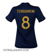 Frankrike Aurelien Tchouameni #8 Replika Hjemmedrakt Dame VM 2022 Kortermet