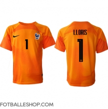 Frankrike Hugo Lloris #1 Keeper Replika Hjemmedrakt VM 2022 Kortermet