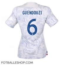 Frankrike Matteo Guendouzi #6 Replika Bortedrakt Dame VM 2022 Kortermet
