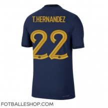 Frankrike Theo Hernandez #22 Replika Hjemmedrakt VM 2022 Kortermet