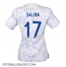 Frankrike William Saliba #17 Replika Bortedrakt Dame VM 2022 Kortermet