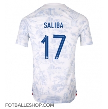 Frankrike William Saliba #17 Replika Bortedrakt VM 2022 Kortermet