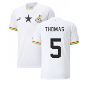 Ghana Thomas Partey #5 Replika Hjemmedrakt VM 2022 Kortermet