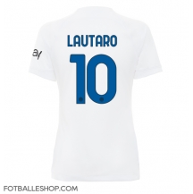 Inter Milan Lautaro Martinez #10 Replika Bortedrakt Dame 2023-24 Kortermet