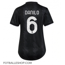 Juventus Danilo #6 Replika Bortedrakt Dame 2022-23 Kortermet