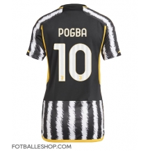 Juventus Paul Pogba #10 Replika Hjemmedrakt Dame 2023-24 Kortermet