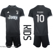 Juventus Paul Pogba #10 Replika Tredjedrakt Barn 2023-24 Kortermet (+ bukser)