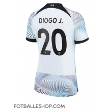 Liverpool Diogo Jota #20 Replika Bortedrakt Dame 2022-23 Kortermet