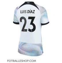 Liverpool Luis Diaz #23 Replika Bortedrakt Dame 2022-23 Kortermet