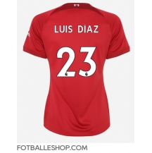 Liverpool Luis Diaz #23 Replika Hjemmedrakt Dame 2022-23 Kortermet