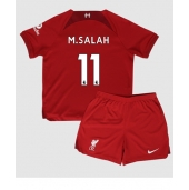Liverpool Mohamed Salah #11 Replika Hjemmedrakt Barn 2022-23 Kortermet (+ bukser)