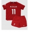 Liverpool Mohamed Salah #11 Replika Hjemmedrakt Barn 2022-23 Kortermet (+ bukser)