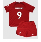 Liverpool Roberto Firmino #9 Replika Hjemmedrakt Barn 2022-23 Kortermet (+ bukser)