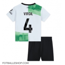 Liverpool Virgil van Dijk #4 Replika Bortedrakt Barn 2023-24 Kortermet (+ bukser)