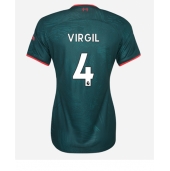 Liverpool Virgil van Dijk #4 Replika Tredjedrakt Dame 2022-23 Kortermet