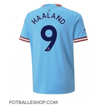 Manchester City Erling Haaland #9 Replika Hjemmedrakt 2022-23 Kortermet