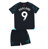 Manchester City Erling Haaland #9 Replika Tredjedrakt Barn 2023-24 Kortermet (+ bukser)