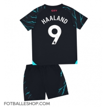 Manchester City Erling Haaland #9 Replika Tredjedrakt Barn 2023-24 Kortermet (+ bukser)