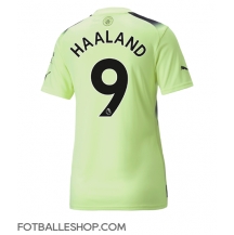 Manchester City Erling Haaland #9 Replika Tredjedrakt Dame 2022-23 Kortermet