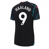 Manchester City Erling Haaland #9 Replika Tredjedrakt Dame 2023-24 Kortermet