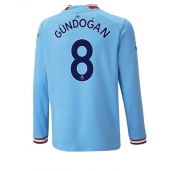 Manchester City Ilkay Gundogan #8 Replika Hjemmedrakt 2022-23 Langermet