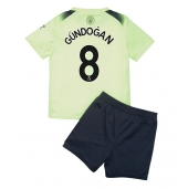 Manchester City Ilkay Gundogan #8 Replika Tredjedrakt Barn 2022-23 Kortermet (+ bukser)
