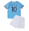 Manchester City Jack Grealish #10 Replika Hjemmedrakt Barn 2022-23 Kortermet (+ bukser)