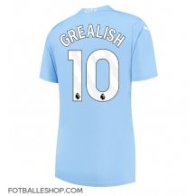 Manchester City Jack Grealish #10 Replika Hjemmedrakt Dame 2023-24 Kortermet
