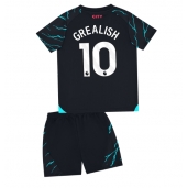 Manchester City Jack Grealish #10 Replika Tredjedrakt Barn 2023-24 Kortermet (+ bukser)