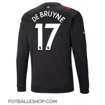 Manchester City Kevin De Bruyne #17 Replika Bortedrakt 2022-23 Langermet