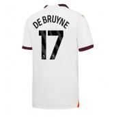 Manchester City Kevin De Bruyne #17 Replika Bortedrakt 2023-24 Kortermet