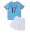 Manchester City Kevin De Bruyne #17 Replika Hjemmedrakt Barn 2022-23 Kortermet (+ bukser)