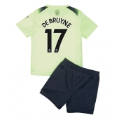 Manchester City Kevin De Bruyne #17 Replika Tredjedrakt Barn 2022-23 Kortermet (+ bukser)