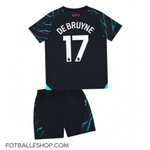 Manchester City Kevin De Bruyne #17 Replika Tredjedrakt Barn 2023-24 Kortermet (+ bukser)