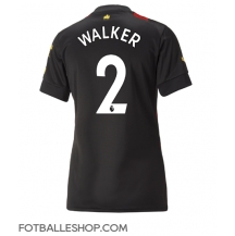 Manchester City Kyle Walker #2 Replika Bortedrakt Dame 2022-23 Kortermet