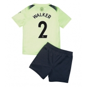 Manchester City Kyle Walker #2 Replika Tredjedrakt Barn 2022-23 Kortermet (+ bukser)