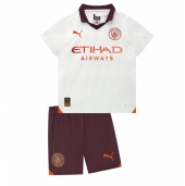 Manchester City Replika Bortedrakt Barn 2023-24 Kortermet (+ bukser)