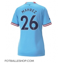 Manchester City Riyad Mahrez #26 Replika Hjemmedrakt Dame 2022-23 Kortermet