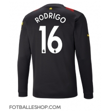 Manchester City Rodri Hernandez #16 Replika Bortedrakt 2022-23 Langermet